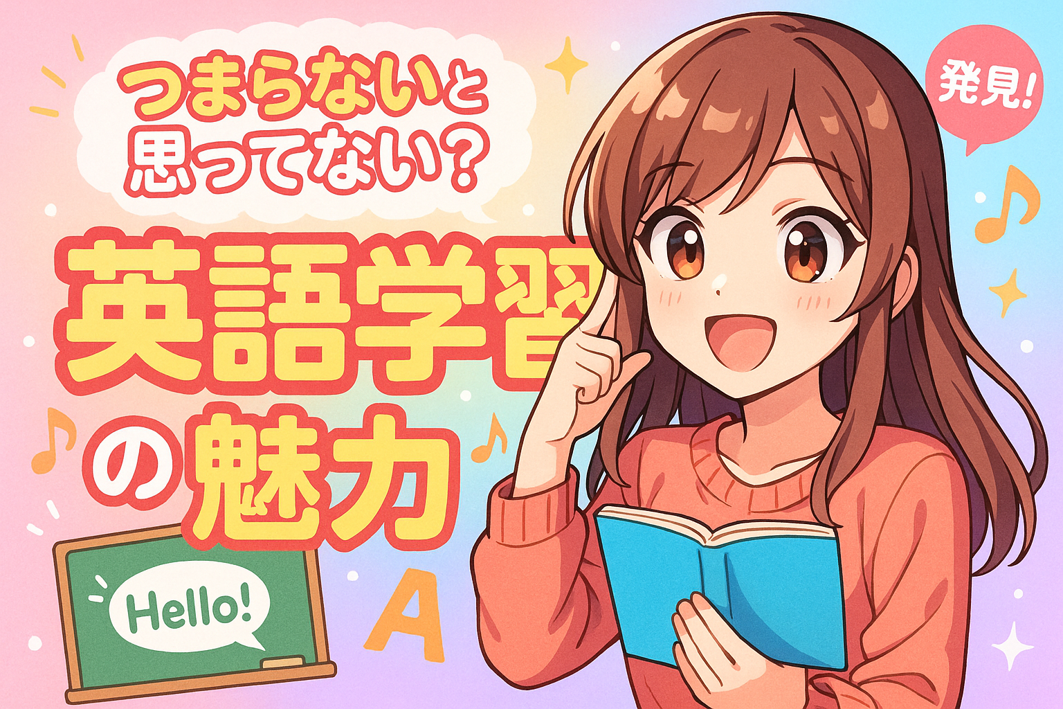 つまらないと思ってない？英語学習の魅力4選