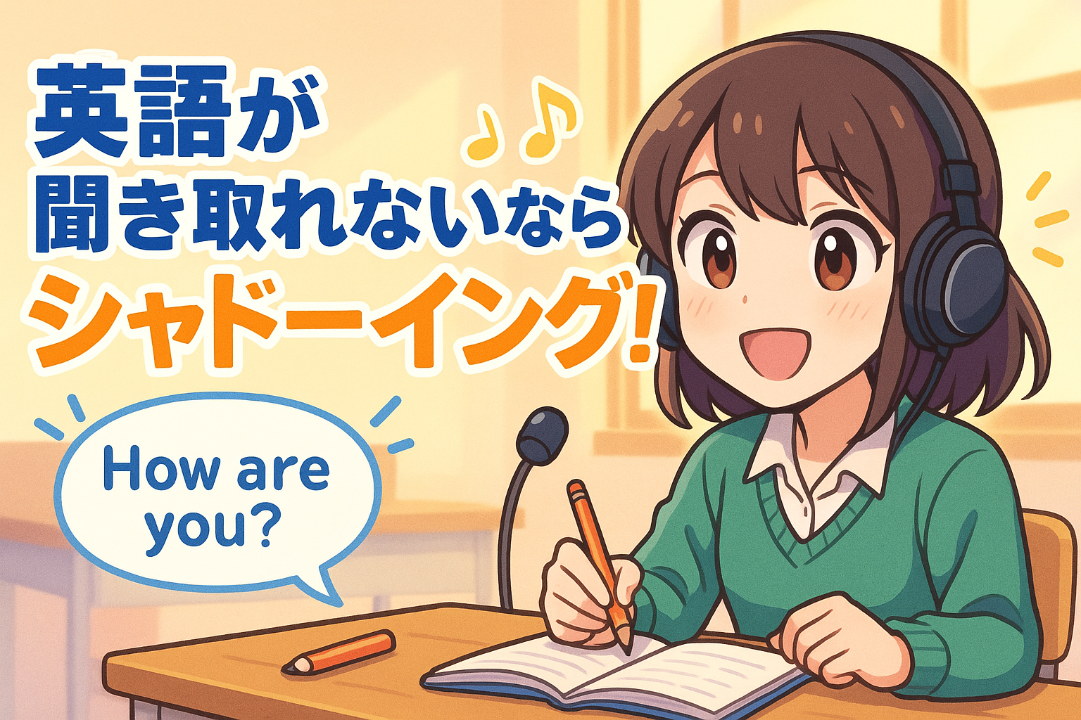英語が聞き取れない！解決策はシャドーイング1択