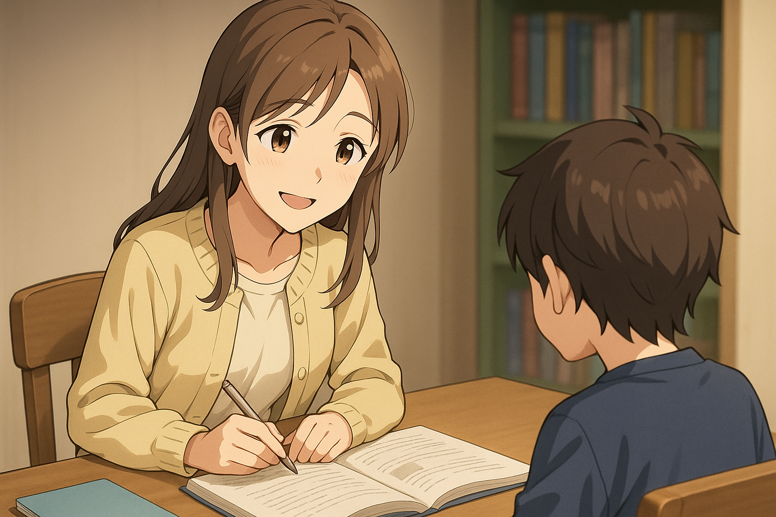 絶対に怒らないやさしい先生