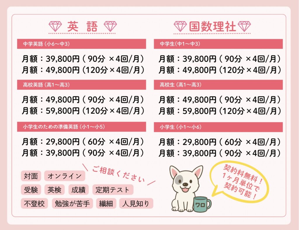 指導料金