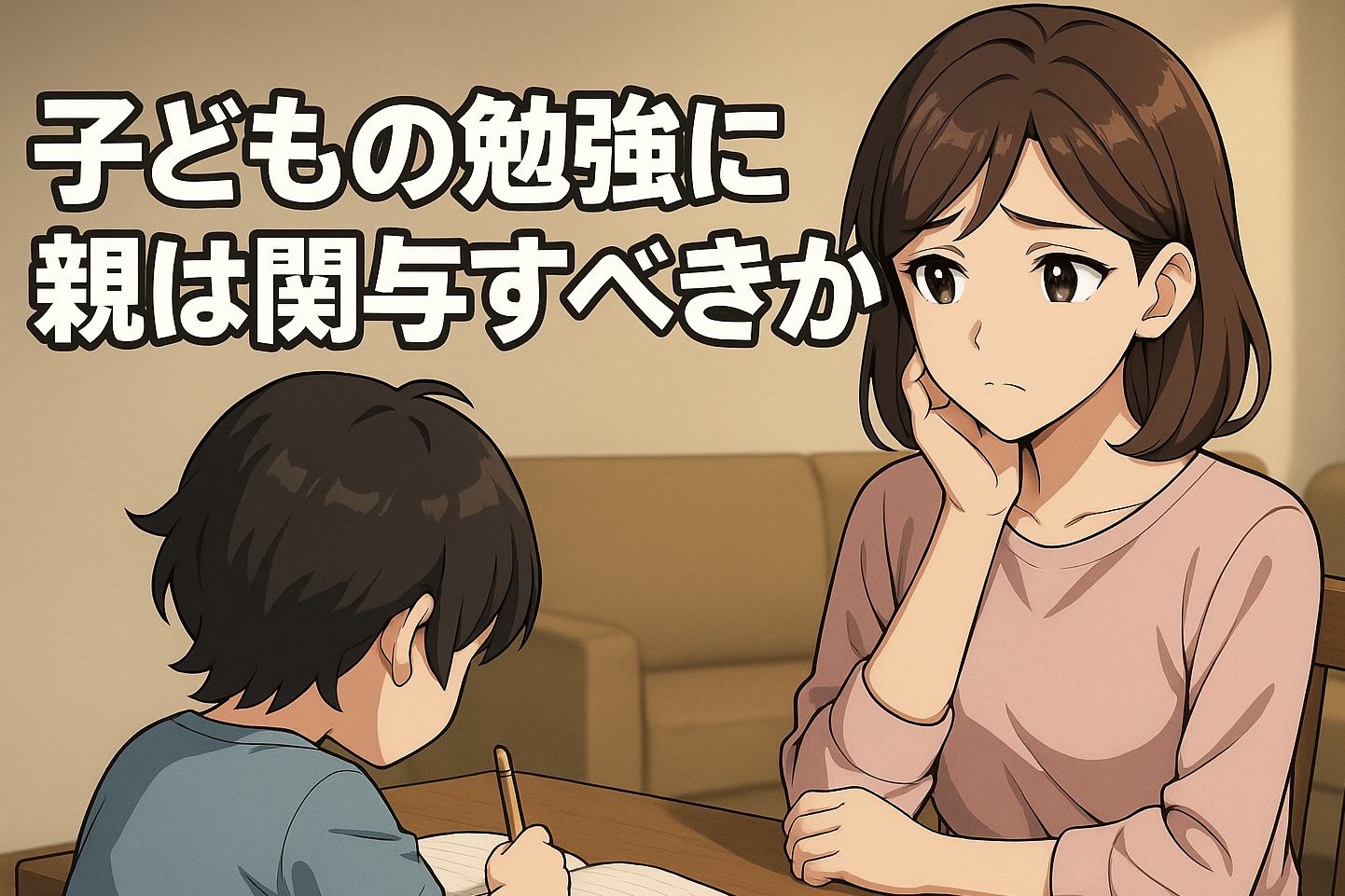 中学生の勉強に親はどこまで関与すべき？失敗しない関わり方３選
